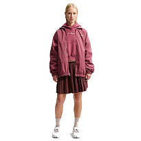 Толстовка Nike Sportswear Fleece Midweight Cropped Scallop Hoodie