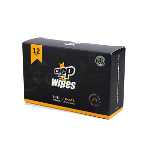 Одноразовые салфетки для обуви (12 шт/уп.) CrepProtect WIPES : BIODEGRADABLE (EAN) (12 PACK)