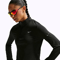 Футболка с длин. рук. Nike Swift Dri-Fit Ultraviolet Half-Zip Top