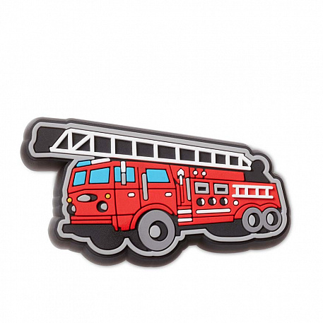 Украшение для обуви Crocs Lights Up Fire Truck