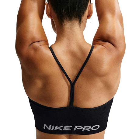 Топ Nike Pro Dri-FIT Seamless Long Sleeve Bra WT