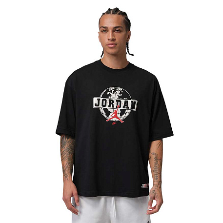 Футболка Jordan Globe Graphic Oversized Short Sleeve Crew