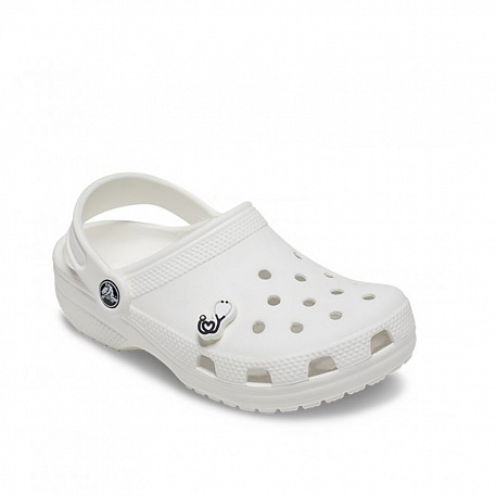 Украшение для обуви Crocs Heart Stethoscope