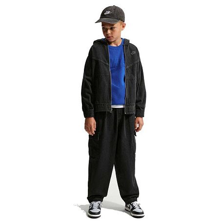 Толстовка Nike Sportswear Water-Repellent Denim Full-Zip Jacket
