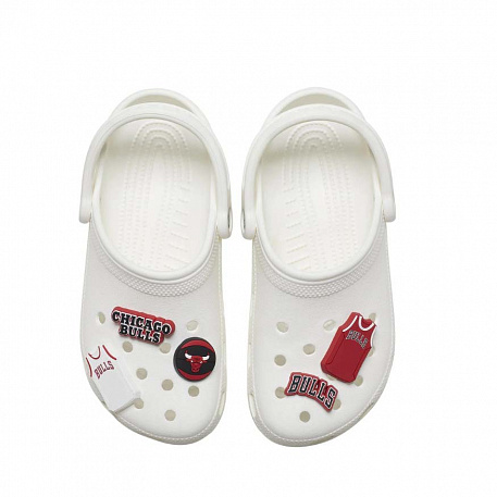 Украшение для обуви Crocs NBA Chicago Bulls 5Pck