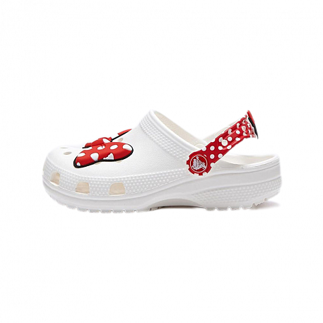 Клоги Crocs Disney Minnie Mouse Cls Clg K Whi/Red