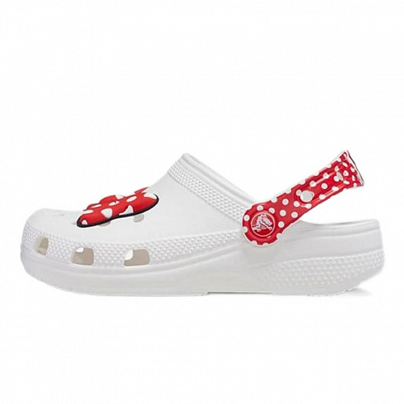 Клоги Crocs Disney Minnie Mouse Cls Clg T Whi/Red