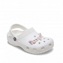 Украшение для обуви Crocs Pink Thick Chain