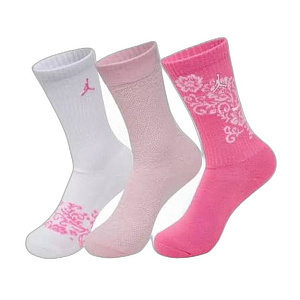 Носки Jordan Floral Lace Socks 3 Pairs