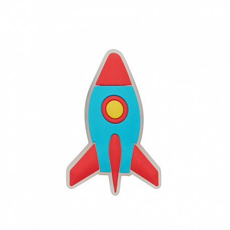 Украшение для обуви Crocs Rocketship