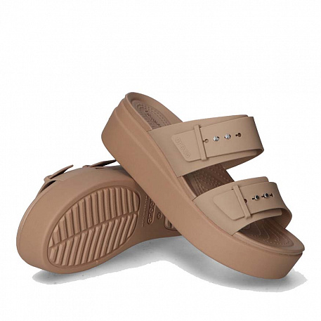 Сандалии Crocs Brooklyn Buckle LowWdg Lte