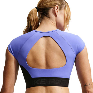 Топ Nike Pro Sculpt Medium-Support Padded Short-Sleeve Sports Bra