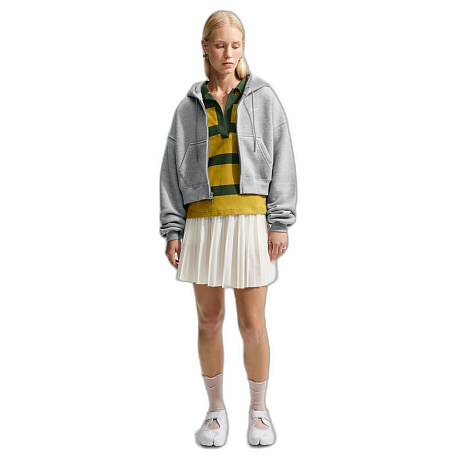 Толстовка Nike Sportswear Phoenix Fleece Midweight Oversized Cropped Full-Zip Hoodie