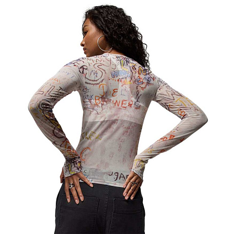 Толстовка Air Jordan Mesh Long-Sleeve Top