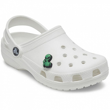 Украшение для обуви Crocs Peace Alien