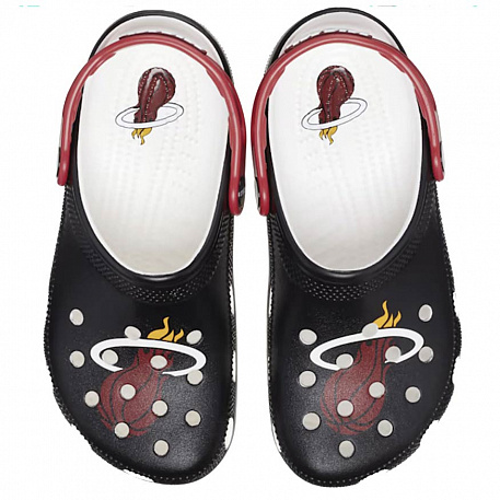 Клоги Crocs Classic NBA Miami Heats Clog
