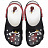 Клоги Crocs Classic NBA Miami Heats Clog