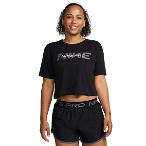 Футболка Nike Pro Short-Sleeve Cropped T-Shirt