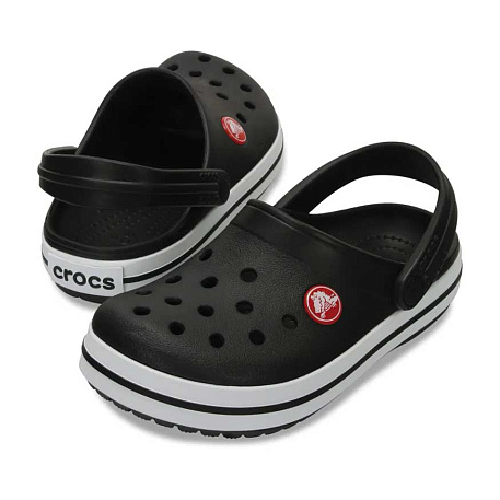 Клоги Crocs Crocband Clog K IBlu/Whi