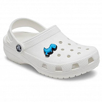 Украшение для обуви Crocs Rule Blue Dino