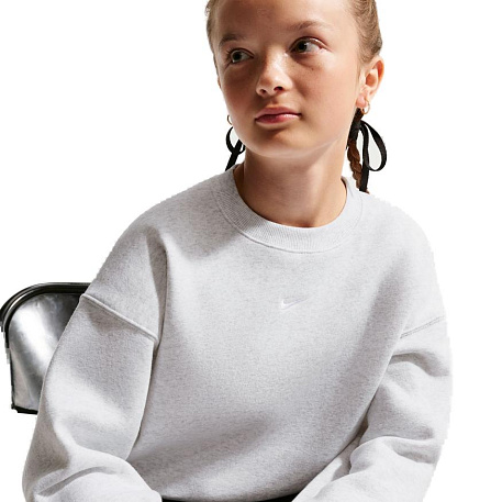 Толстовка Nike Sportswear Studio Fleece Boxy Oversized LBR