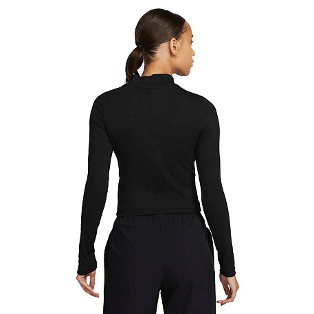 Футболка с длин. рук. Nike Sportswear Essential Ribbed Mock-Neck Long-Sleeve Top