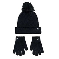 Набор: шапка, перчатки Nike Nan Plush Gifting Peak