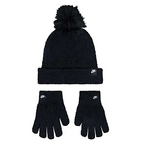 Набор: шапка, перчатки Nike Nan Plush Gifting Peak
