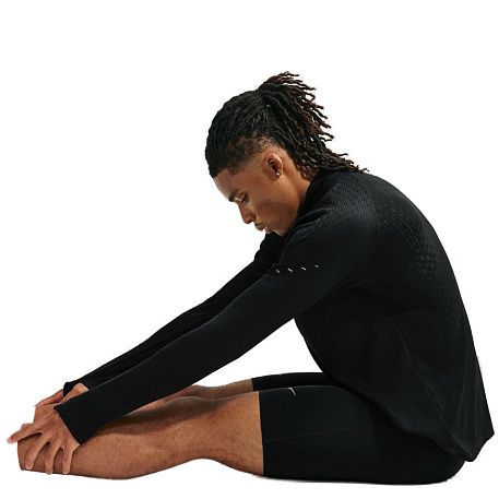 Футболка с длин. рук. Nike Air Stride Half-Zip Midlayer