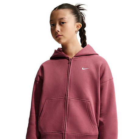Толстовка Nike Sportswear Studio Fleece Oversized Full-Zip Hoodie