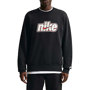 Футболка с длин. рук. Nike Club French Terry Crew