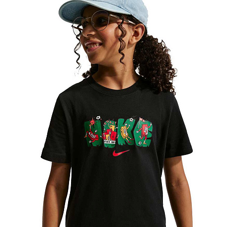 Футболка Nike Sportswear Boxy Fit Graphic Football T-Shirt