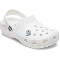 Украшение для обуви Crocs Blue Glitter Diamond