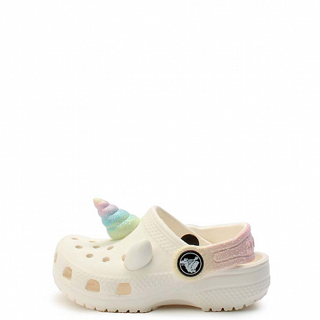 Клоги Crocs Classic IAM Rainbow UnicornCgT Chk