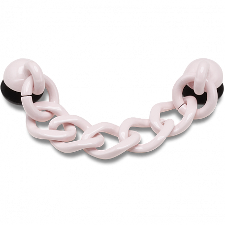 Украшение для обуви Crocs Pink Thick Chain