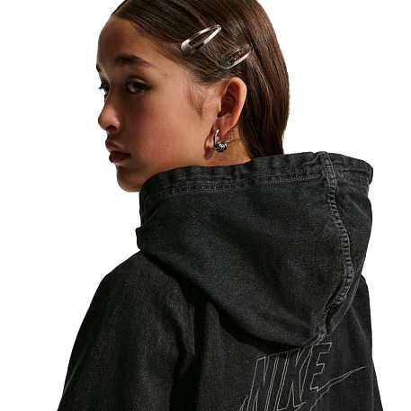 Толстовка Nike Sportswear Water-Repellent Denim Full-Zip Jacket