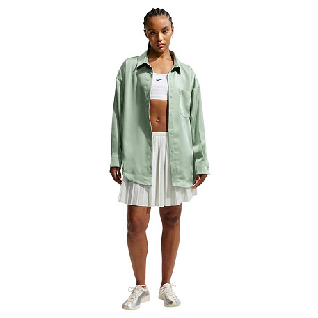 Футболка с длинным рукавом Nike Sportswear Offline Woven Station Long Sleeve Top